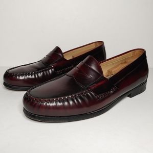 Johnston & Murphy Burgundy Loafer Slip On Size #13
